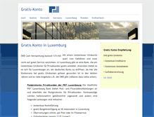 Tablet Screenshot of lu.gratis-konto.com